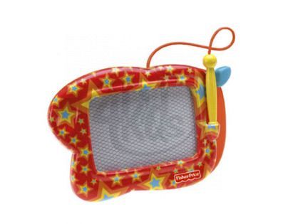 FISHER PRICE G3743 Kreslící tabulka - Červená s hvězdami N3391