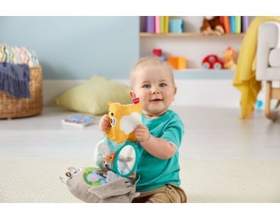 Fisher Price hebká senzorická knižka
