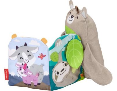 Fisher Price hebká senzorická knižka