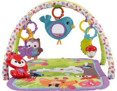 Fisher Price Hrací deka s hrazdičkou lesní kamarádi