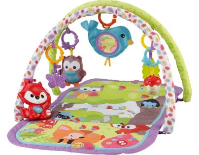 Fisher Price Hrací deka s hrazdičkou lesní kamarádi