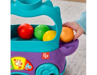 Fisher-Price Hrajúce Dino s vyskakujúcimi loptičkami