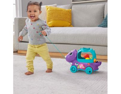 Fisher-Price Hrajúce Dino s vyskakujúcimi loptičkami