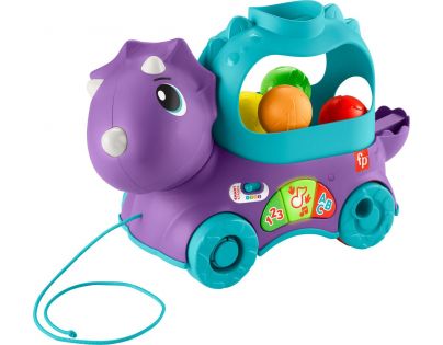 Fisher-Price Hrajúce Dino s vyskakujúcimi loptičkami