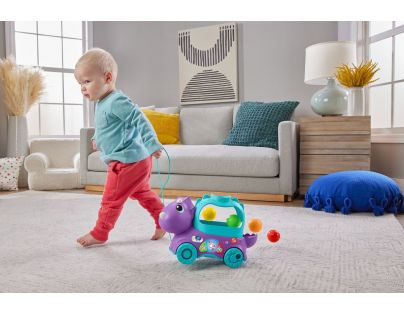 Fisher-Price Hrajúce Dino s vyskakujúcimi loptičkami