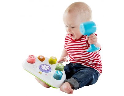 Fisher Price hrající světelné kolíčky (CDC12)