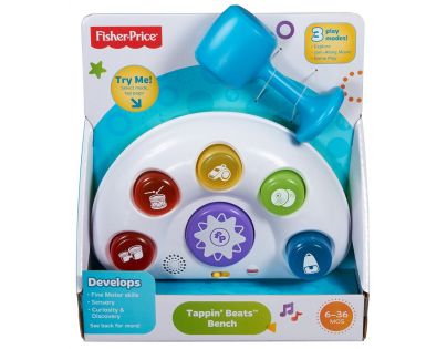 Fisher Price hrající světelné kolíčky (CDC12)