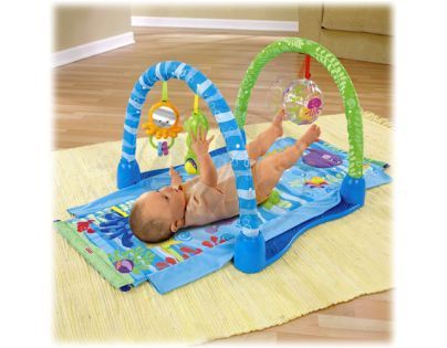 Fisher Price - Hrazdička s dečkou na kopání a lezení (P5331)