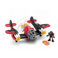 FISHER PRICE X5248 Imaginext Sky racers velké letadlo 5