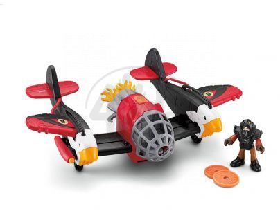 FISHER PRICE X5248 Imaginext Sky racers velké letadlo