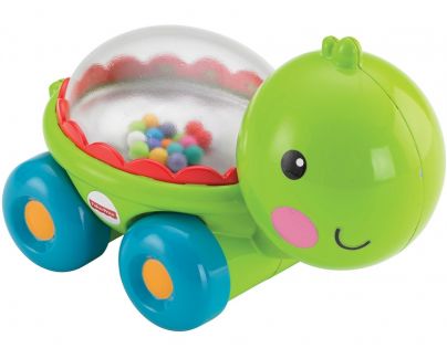 Fisher Price Jazdiace zvieratko s guličkami - Korytnačka