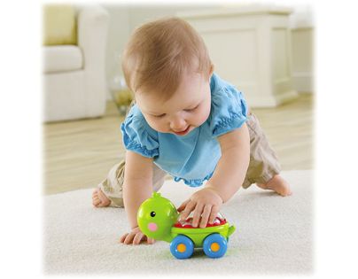 Fisher Price Jazdiace zvieratko s guličkami - Korytnačka
