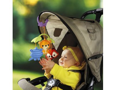 Fisher Price Kolotoč 3v1 lesní kamarádi