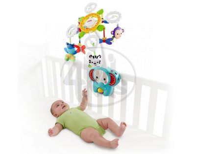 Fisher Price Kolotoč nad postýlku 4 v 1 (BFR22)