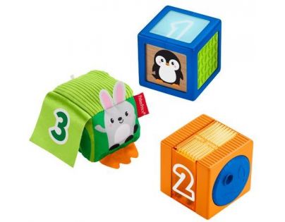 Fisher Price kocky pre rozvoj zmyslov