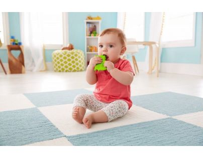 Fisher Price Hryzátko krokodíl zelený