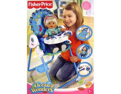 Fisher Price Krmící židlička pro panenky