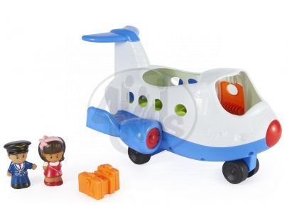 Fisher Price Little People - Hrající letadlo CZ (Fisher Price CBL49)