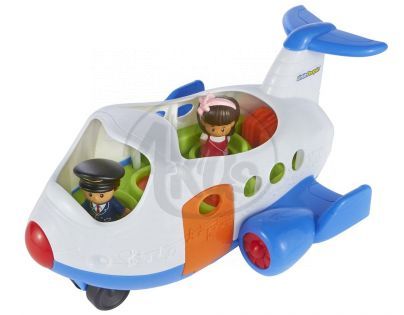 Fisher Price Little People - Hrající letadlo CZ (Fisher Price CBL49)