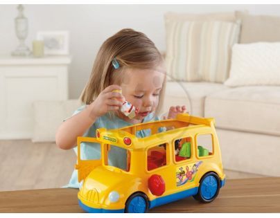 Fisher Price Little People hrající školní autobus cz (Fisher Price CBL69)