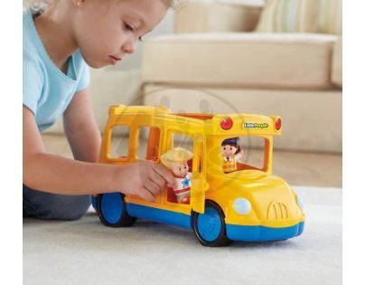 Fisher Price Little People hrající školní autobus cz (Fisher Price CBL69)