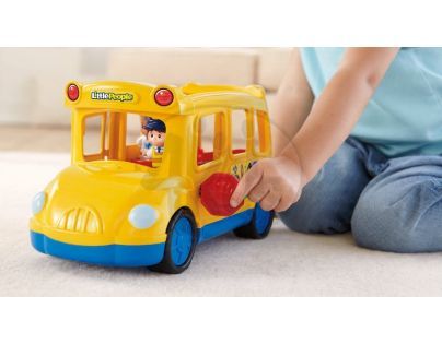 Fisher Price Little People hrající školní autobus cz (Fisher Price CBL69)