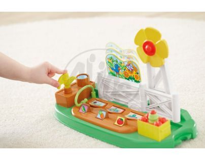 Fisher Price Little People zeleninová zahrada se stánkem Střední hrací sada