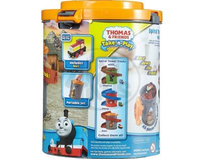 Fisher Price Mašinka Tomáš Take-n-Play Spirála - Dart