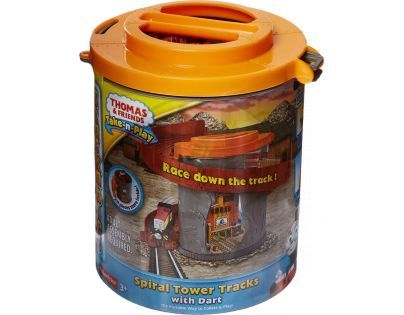 Fisher Price Mašinka Tomáš Take-n-Play Spirála - Dart