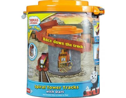 Fisher Price Mašinka Tomáš Take-n-Play Spirála - Dart