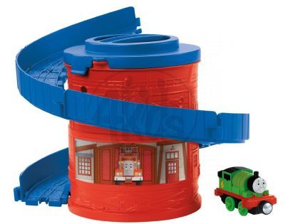 Fisher Price Mašinka Tomáš Take-n-Play Spirála - Percy