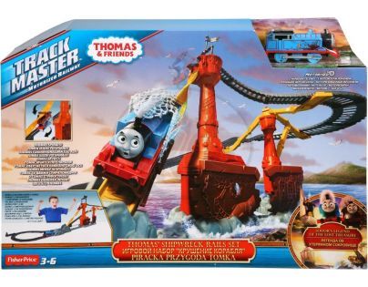 Fisher Price Mašinka Tomáš TrackMaster Lodní vrak