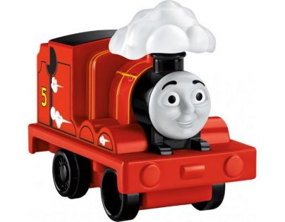 Fisher Price Mašinka Tomáš Natahovací lokomotiva s párou - James