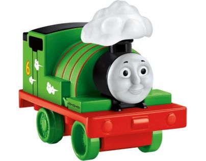 Fisher Price Mašinka Tomáš Natahovací lokomotiva s párou - Percy