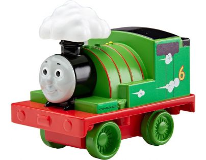 Fisher Price Mašinka Tomáš Natahovací lokomotiva s párou - Percy