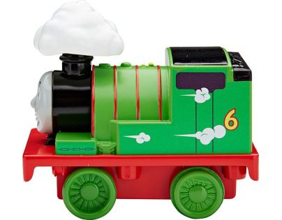Fisher Price Mašinka Tomáš Natahovací lokomotiva s párou - Percy