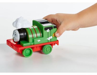 Fisher Price Mašinka Tomáš Natahovací lokomotiva s párou - Percy