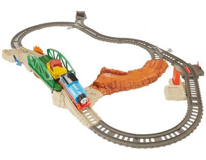 Fisher Price Mašinka Tomáš Set překvapení na mostě