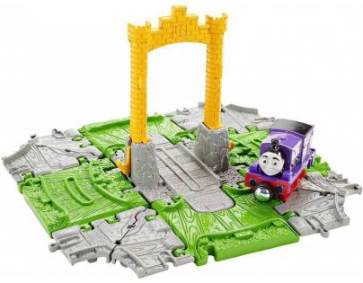 Fisher Price Mašinka Tomáš Take-n-Play kostka s tratěmi - DGK93 Charlie