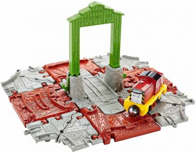 Fisher Price Mašinka Tomáš Take-n-Play kocka s traťami - DGK94 Salty