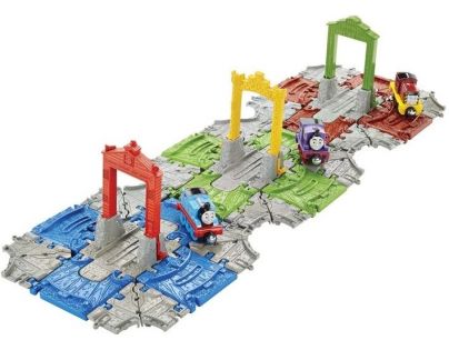 Fisher Price Mašinka Tomáš Take-n-Play kocka s traťami - DGK94 Salty