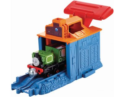 Fisher Price Mašinka Tomáš Take-n-Play Startovací depa - Luke