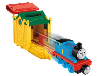 Fisher Price Mašinka Tomáš Take-n-Play Startovací depa - Tomáš