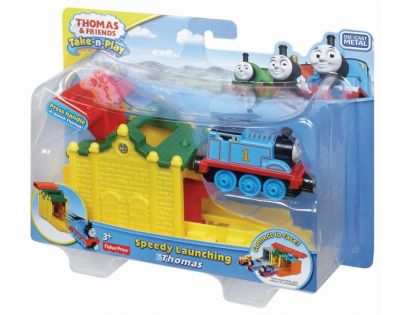 Fisher Price Mašinka Tomáš Take-n-Play Startovací depa - Tomáš