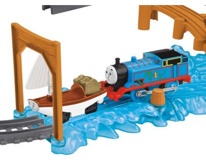 Fisher Price Mašinka Tomáš TrackMaster set Lov pokladu