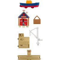 Fisher Price Mašinka Tomáš TrackMaster Trať se záchrannou stanici - Captain At The Rescue Centre 4