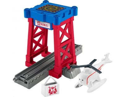 Fisher Price Thomas DFM64-DFM65 Trať so záchrannou stanicou s Haroldom