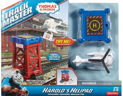 Fisher Price Thomas DFM64-DFM65 Trať so záchrannou stanicou s Haroldom