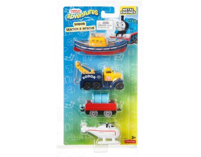 Fisher Price Mašinka Tomáš Veľké balenie mašiniek Pátrači a záchranári