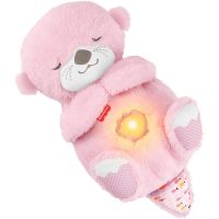 Fisher-Price Maznavá a upokojujúca ružová vydra